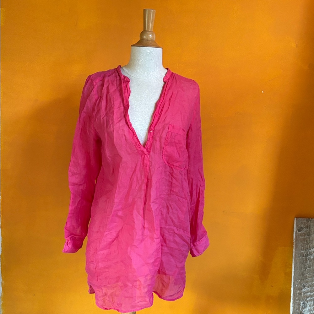 Zara Pink Long Sleeve Top